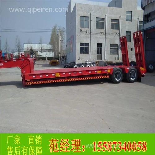 油田設(shè)備電力設(shè)備運(yùn)輸利器 低平板抽拉式拖掛車(chē)全解析